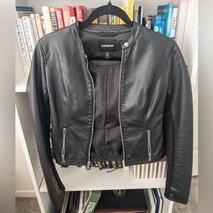 Express leather jacket